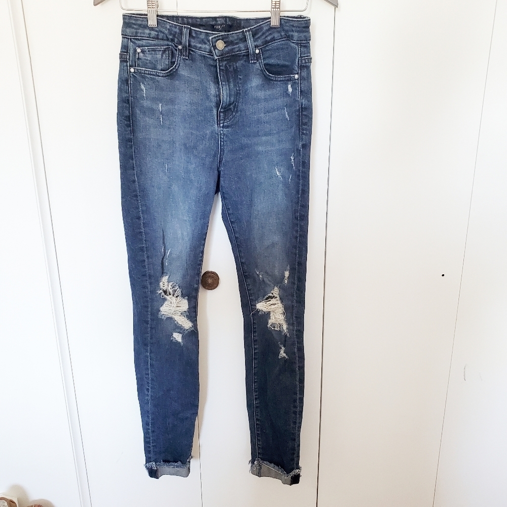 Fidelity Gwen High Rise Skinny Jeans Abbot Vintage wash